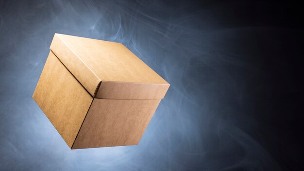 close up on mystery box