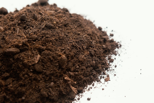 Close up natural soil
