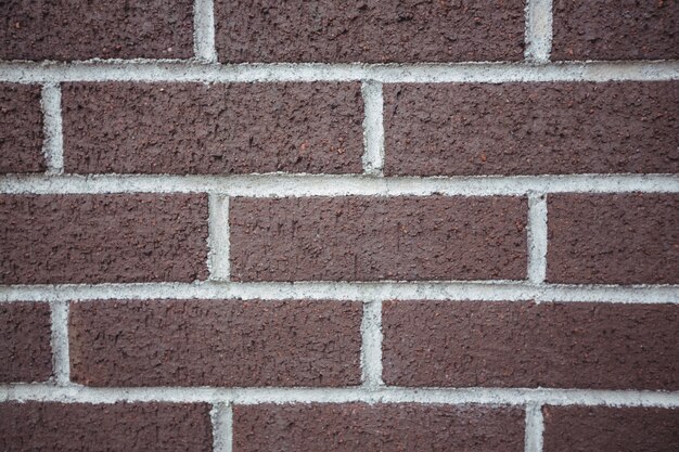 Close-up of new brick wall background