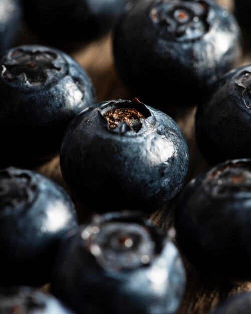 Close-up on nutritious food texture