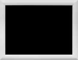 無料写真 灰色の国境と長方形の空白の黒板のクローズアップ