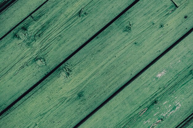 Close up of old wood planks