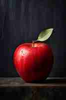 無料写真 リンゴの静物画をクローズ アップ