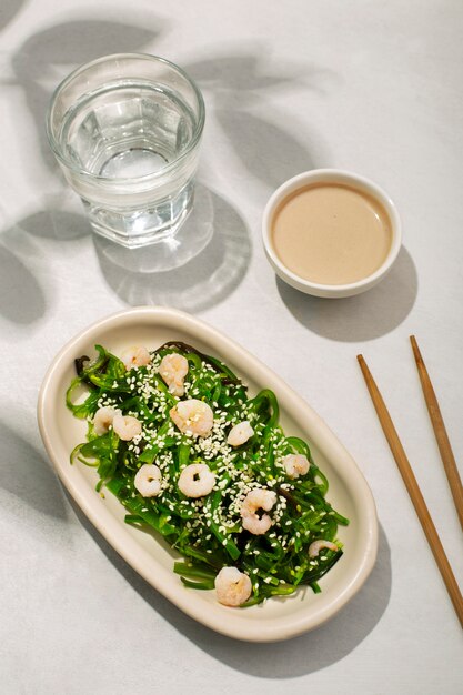 おいしい海苔料理をクローズアップ