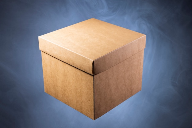 Бесплатное фото Крупный план загадочной коробки