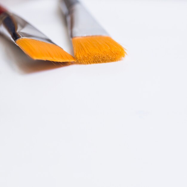 Close-up of paintbrushes