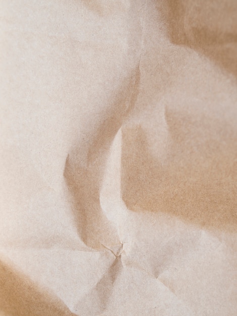 Close-up paper crumpled background