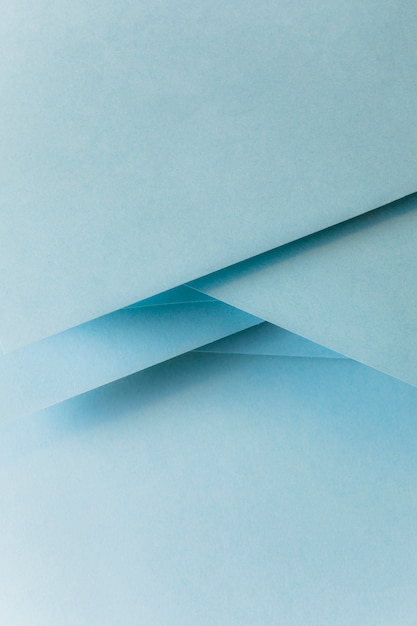 Free photo close-up of pastel blue colored paper banner