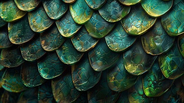 Free photo close up on pattern of scales