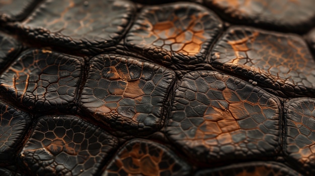 Free photo close up on pattern of scales