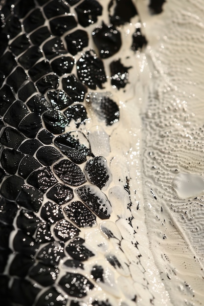 Close up on  pattern of scales