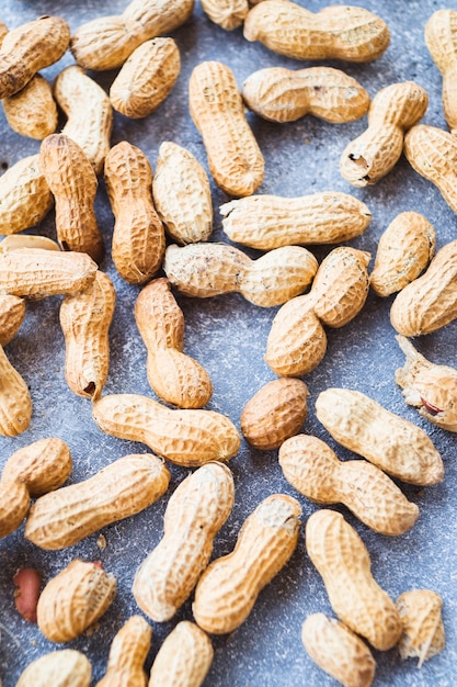 Close-up of peanuts in shell