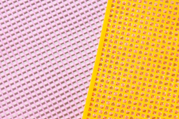 Free photo close up on perforated fabric