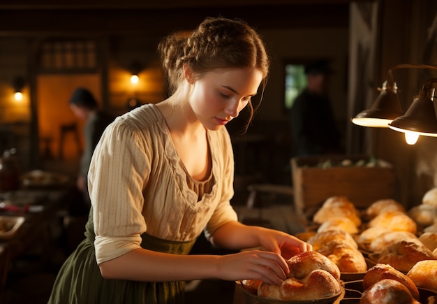 Foto gratuita prossimo piano su una persona che cucina