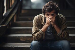 Sad person photos