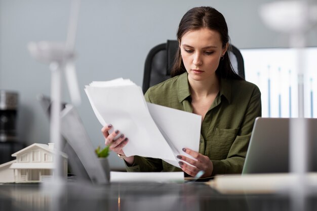 A real estate investor discussing financing with a hard money lender