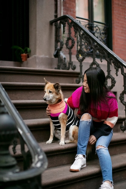 Foto gratuita primo piano sullo stile di vita degli animali domestici