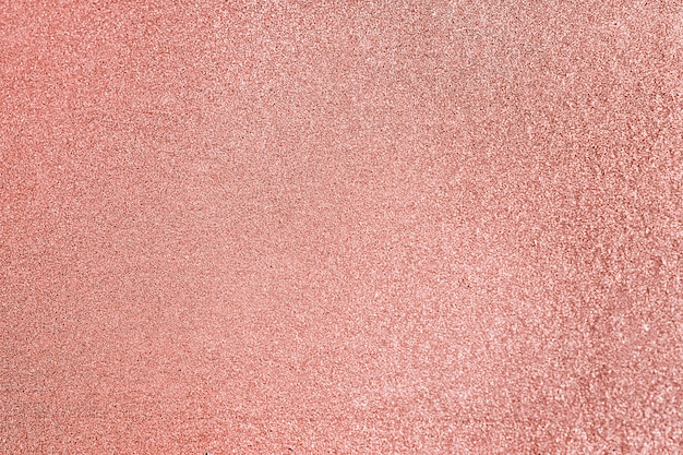 Close up of pink blush glitter textured background