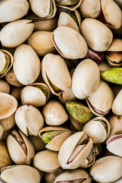 Close up of pistachio texture