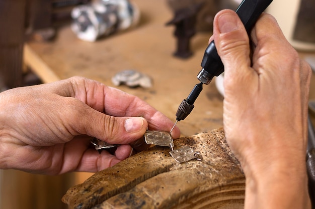 Close-up polishing process