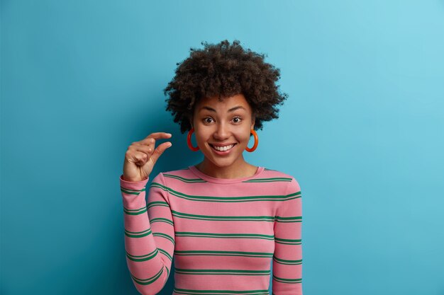 Close up portrait of an attractive young woman isolated