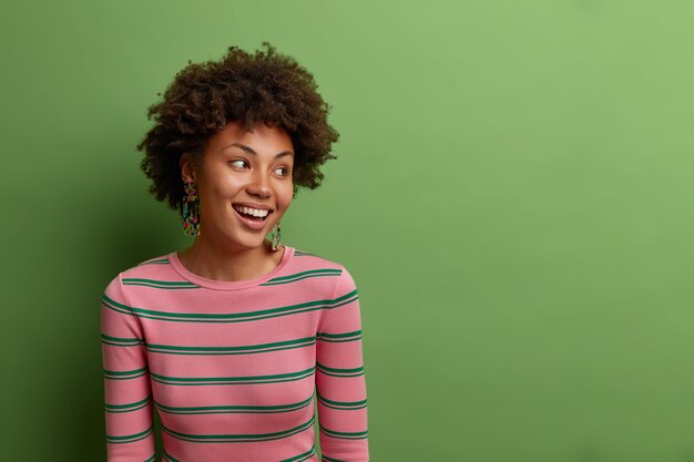 Close up portrait of an attractive young woman isolated