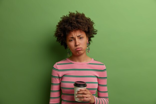 Close up portrait of an attractive young woman isolated