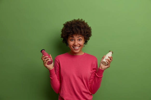 Close up portrait of an attractive young woman isolated