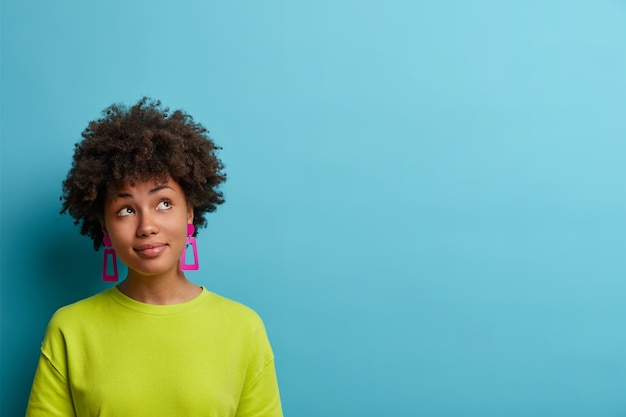 Close up portrait of an attractive young woman isolated