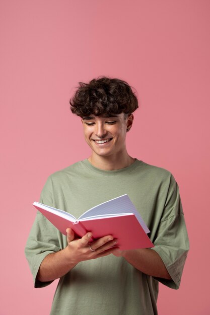 Close up portrait of beautiful teenager