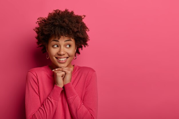 Close up portrait of young beautiful woman isolated