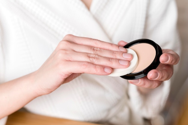 Close-up powder for make up