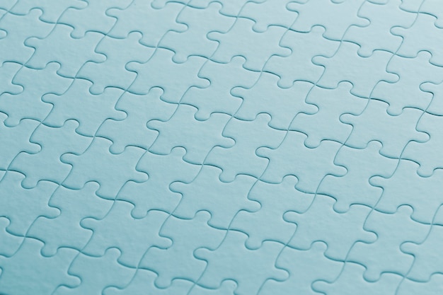 Close up on puzzle background