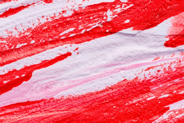 Free photo close-up of red paint swirls