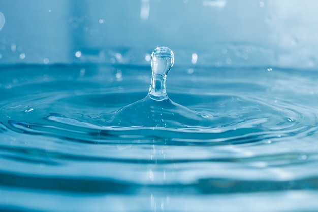 Close-up of rippled water surface