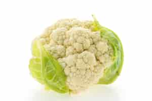 Free photo close-up of round cauliflower