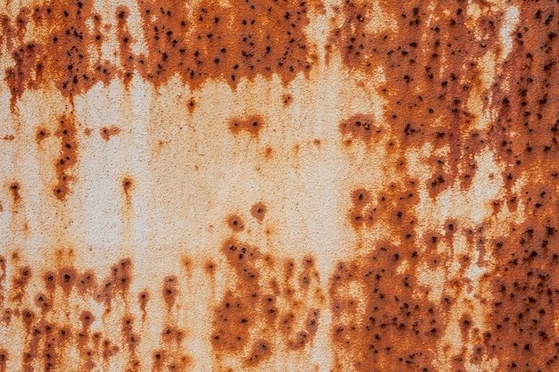 Close-up of rusty metal background