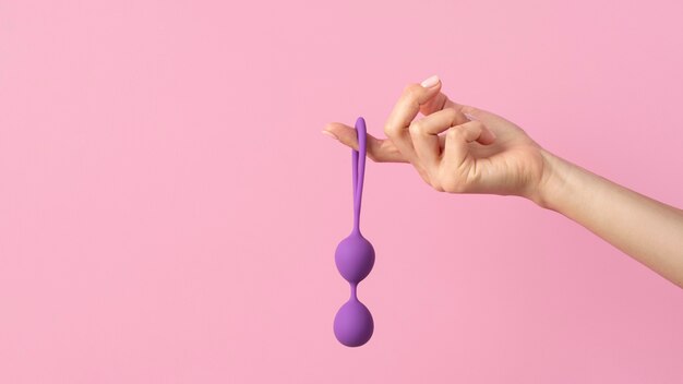 Close up on sex toy