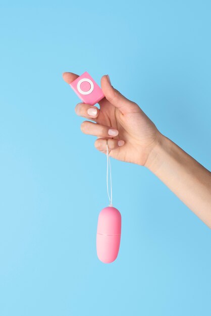 Close up on sex toy