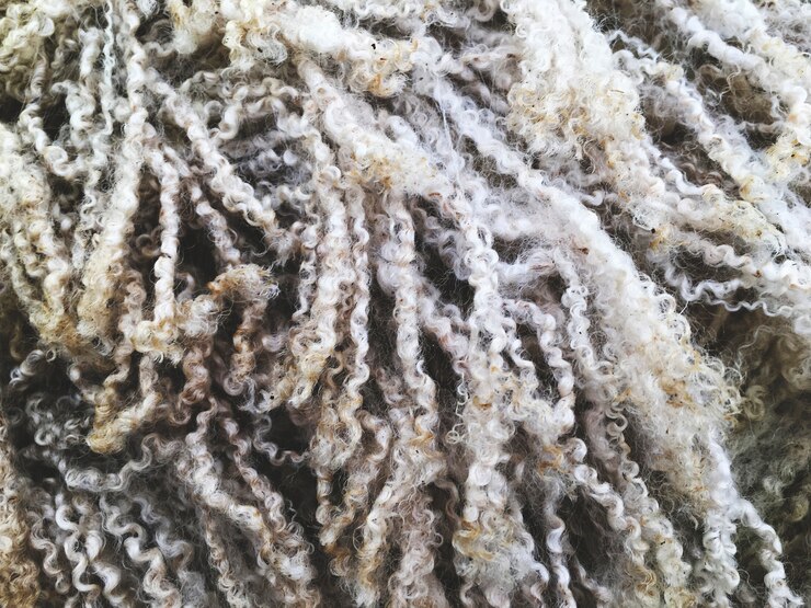 मुफ़्त फोटो close up of sheep wool