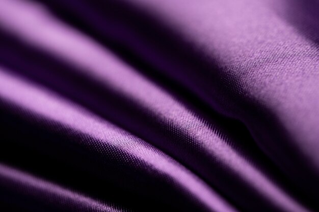 Close up on shiny fabric details