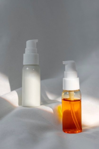 Close up on skin regeneration products