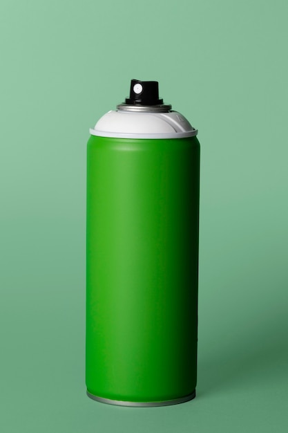 Close up on spray bottle