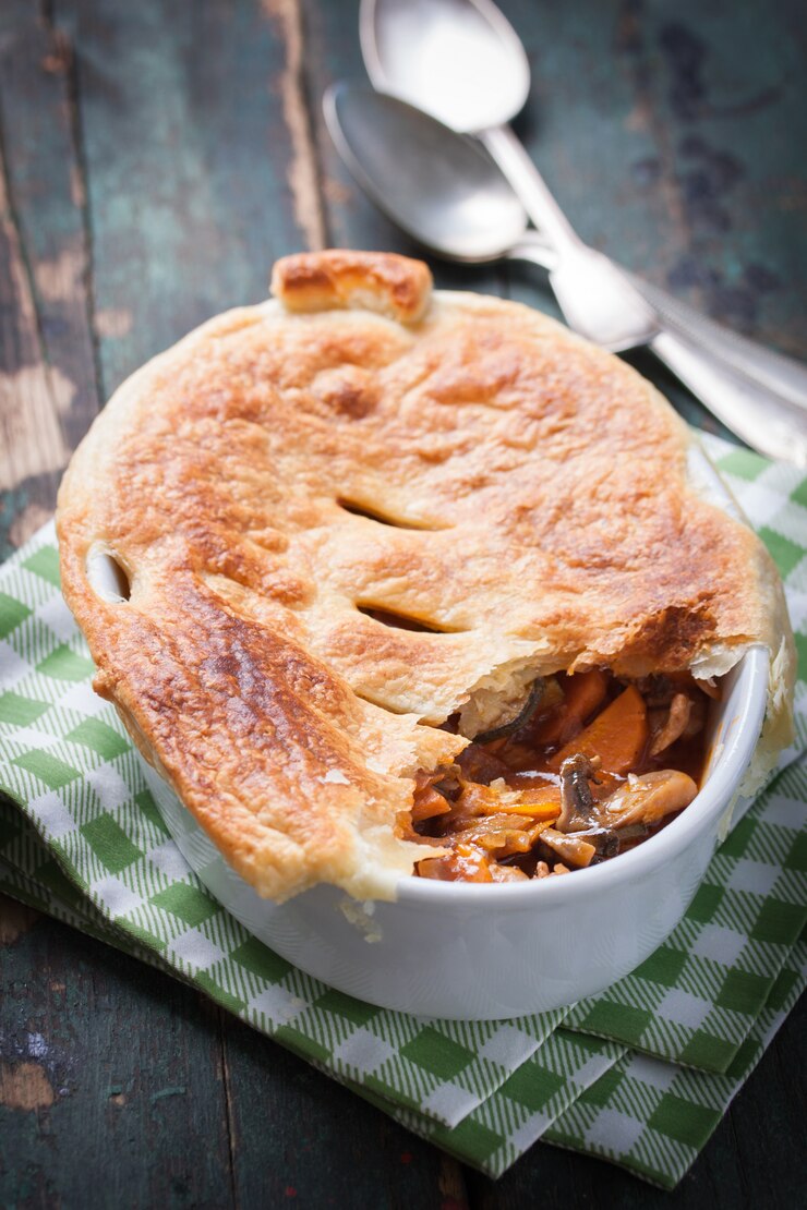 Free Photo close-up of stew with carrots