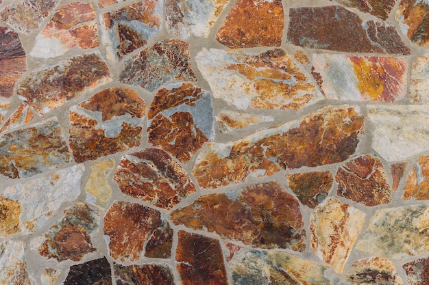 Close-up of stone wall background