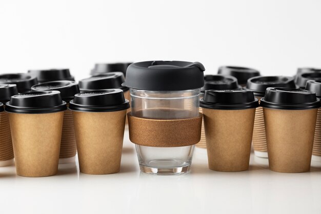 Крупным планом - экологически чистые альтернативы чашке кофе
