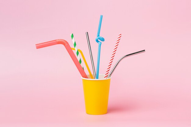 持続可能なストローの代替品について