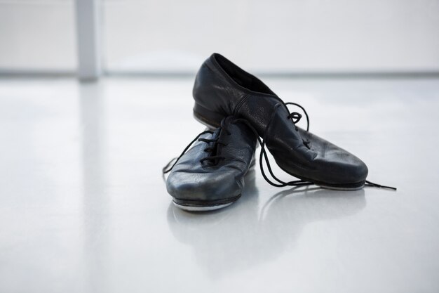 Close-up of tap shoes