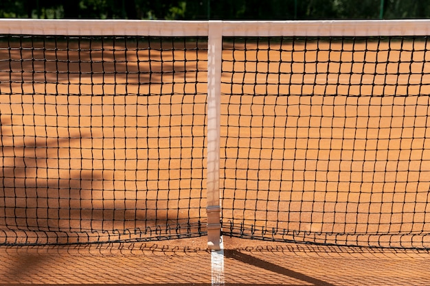Крупный план тенниса