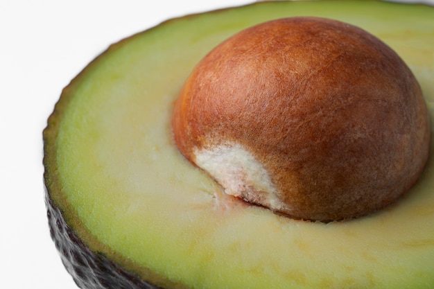 Close-up texture of avocado